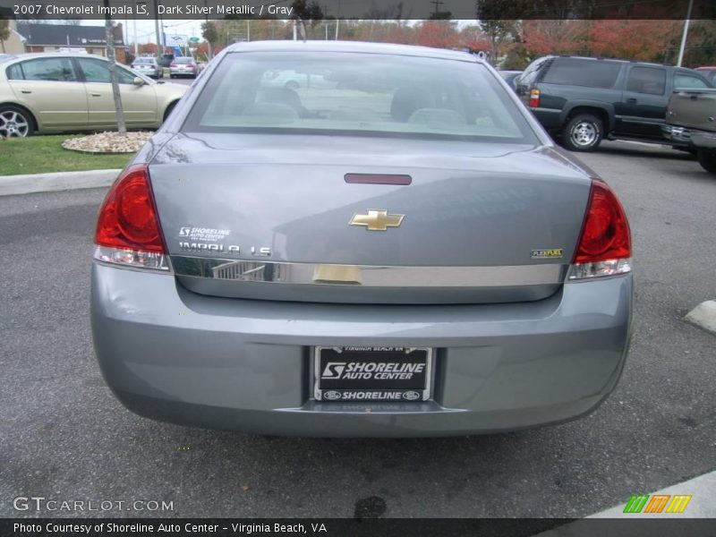 Dark Silver Metallic / Gray 2007 Chevrolet Impala LS