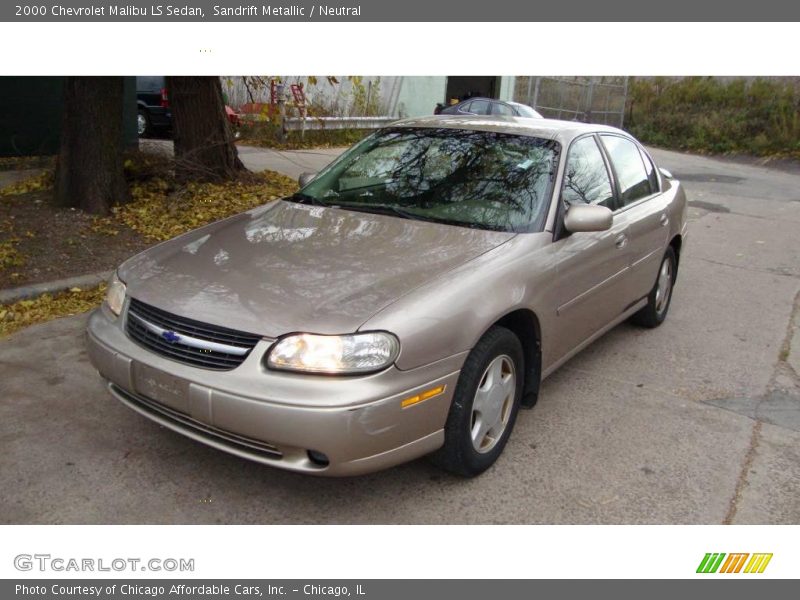 Sandrift Metallic / Neutral 2000 Chevrolet Malibu LS Sedan