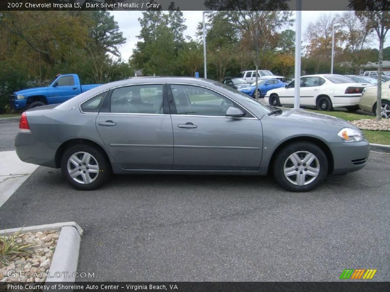 Dark Silver Metallic / Gray 2007 Chevrolet Impala LS