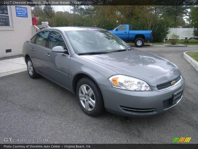 Dark Silver Metallic / Gray 2007 Chevrolet Impala LS
