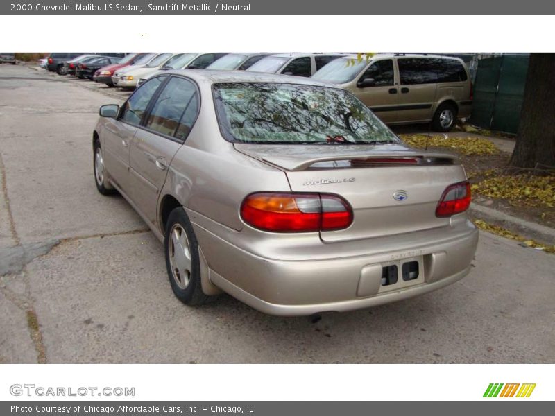 Sandrift Metallic / Neutral 2000 Chevrolet Malibu LS Sedan