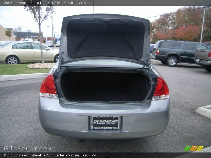 Dark Silver Metallic / Gray 2007 Chevrolet Impala LS