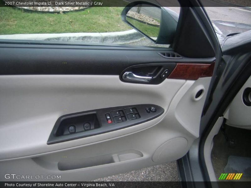 Dark Silver Metallic / Gray 2007 Chevrolet Impala LS