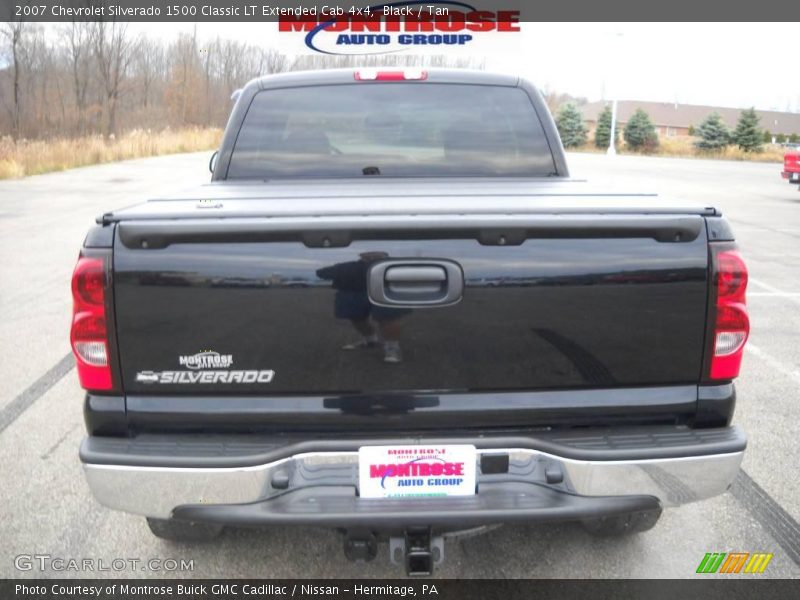 Black / Tan 2007 Chevrolet Silverado 1500 Classic LT Extended Cab 4x4