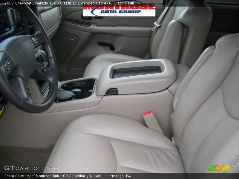Black / Tan 2007 Chevrolet Silverado 1500 Classic LT Extended Cab 4x4