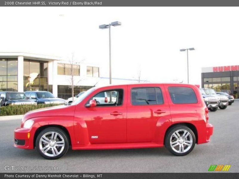 Victory Red / Ebony Black/Red 2008 Chevrolet HHR SS