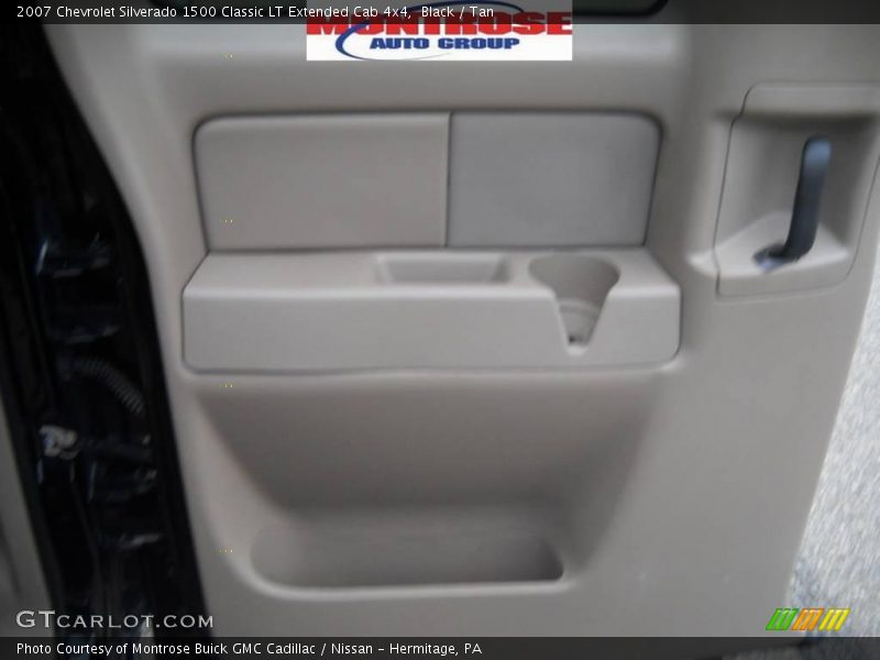 Black / Tan 2007 Chevrolet Silverado 1500 Classic LT Extended Cab 4x4