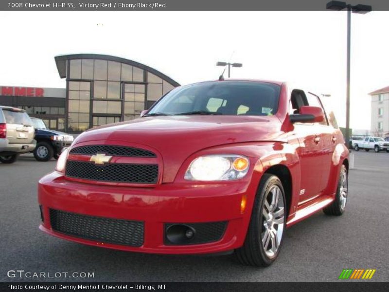Victory Red / Ebony Black/Red 2008 Chevrolet HHR SS