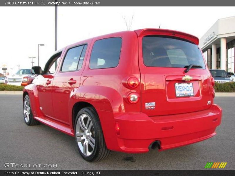 Victory Red / Ebony Black/Red 2008 Chevrolet HHR SS