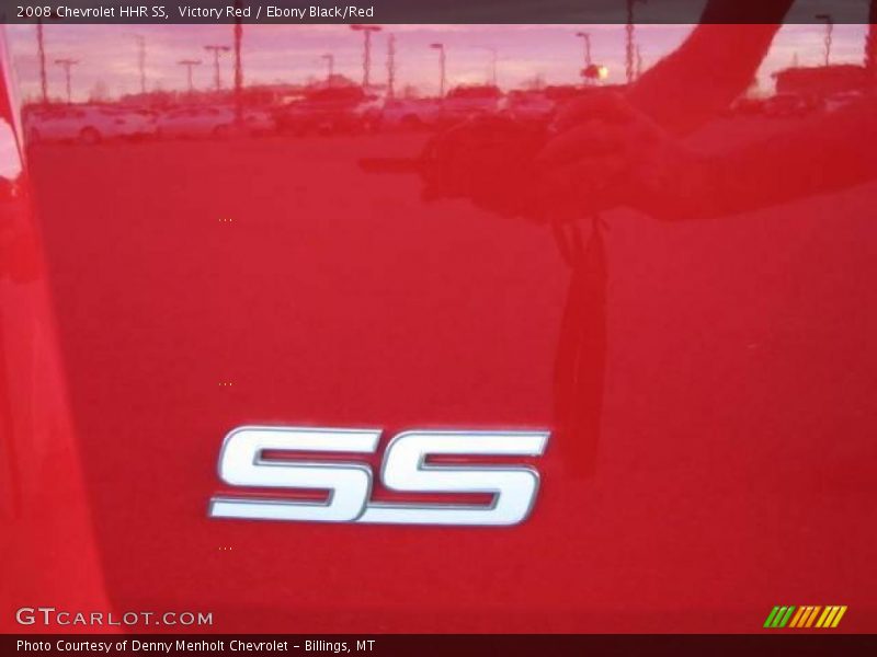Victory Red / Ebony Black/Red 2008 Chevrolet HHR SS