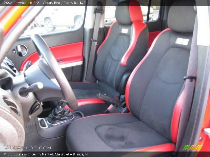 Victory Red / Ebony Black/Red 2008 Chevrolet HHR SS