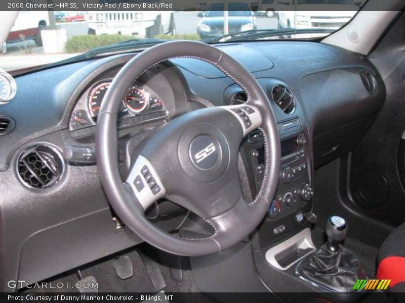 Victory Red / Ebony Black/Red 2008 Chevrolet HHR SS