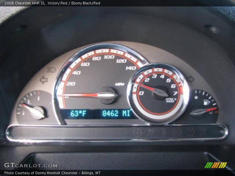 Victory Red / Ebony Black/Red 2008 Chevrolet HHR SS