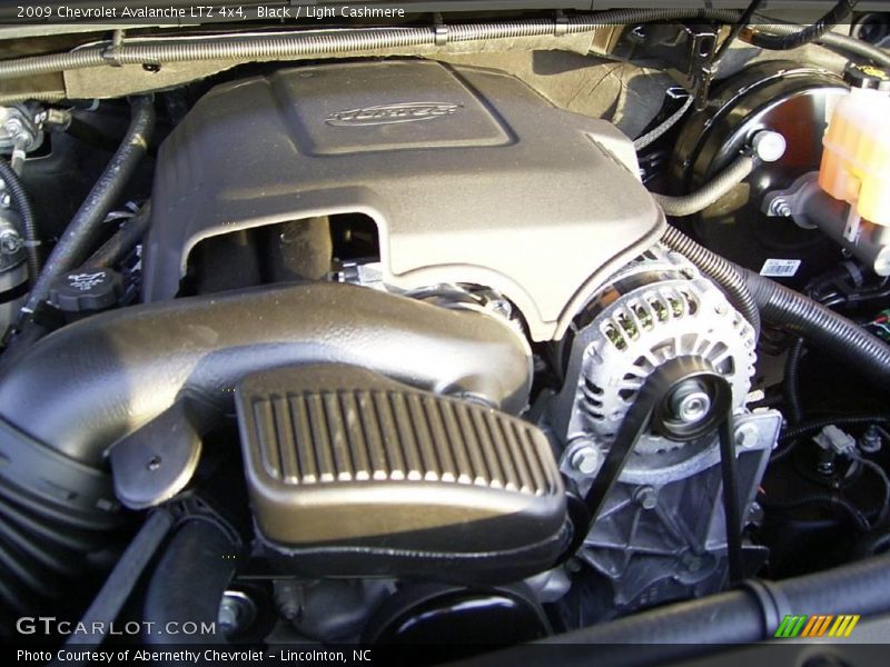 Black / Light Cashmere 2009 Chevrolet Avalanche LTZ 4x4
