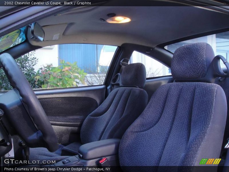 Black / Graphite 2002 Chevrolet Cavalier LS Coupe