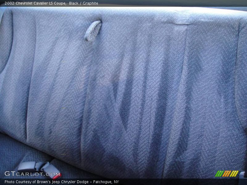 Black / Graphite 2002 Chevrolet Cavalier LS Coupe