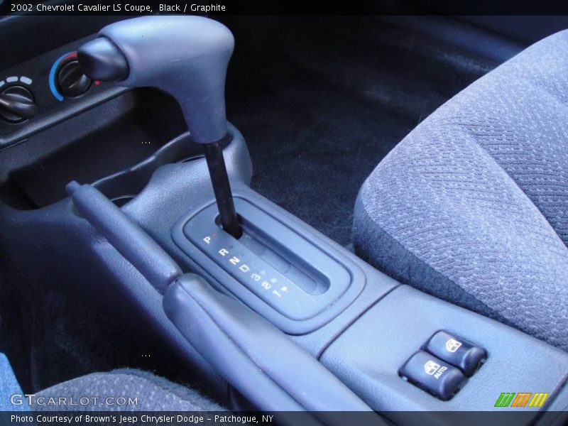 Black / Graphite 2002 Chevrolet Cavalier LS Coupe