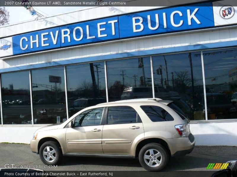 Sandstone Metallic / Light Cashmere 2007 Chevrolet Equinox LT AWD