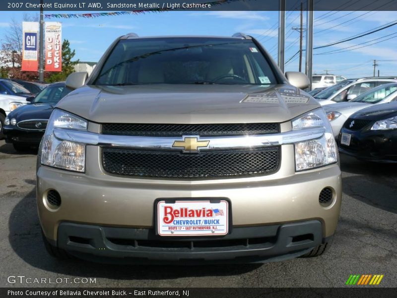 Sandstone Metallic / Light Cashmere 2007 Chevrolet Equinox LT AWD