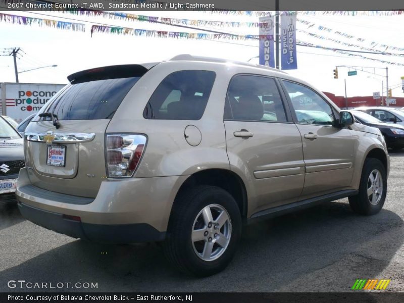Sandstone Metallic / Light Cashmere 2007 Chevrolet Equinox LT AWD