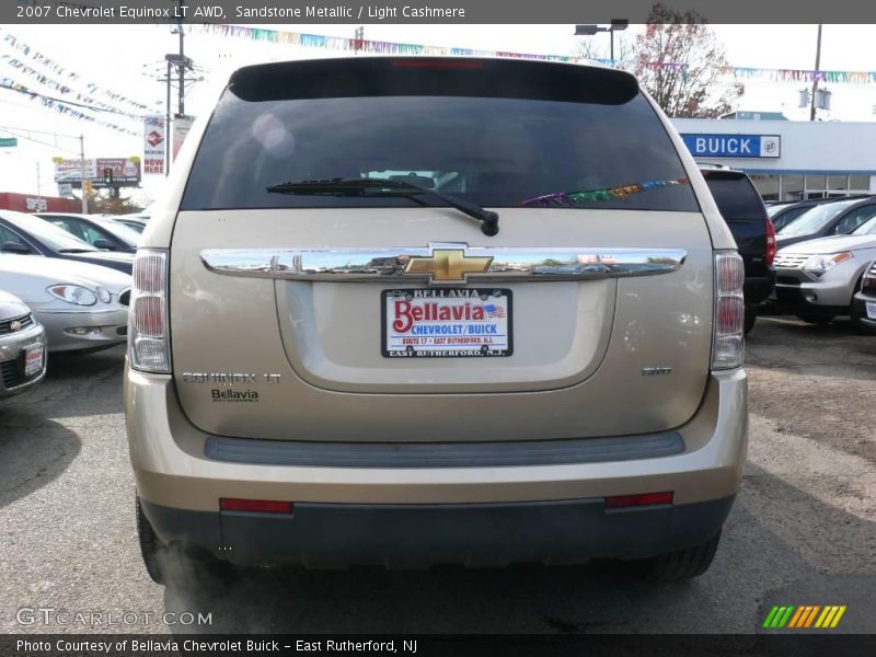 Sandstone Metallic / Light Cashmere 2007 Chevrolet Equinox LT AWD