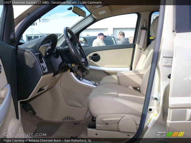 Sandstone Metallic / Light Cashmere 2007 Chevrolet Equinox LT AWD