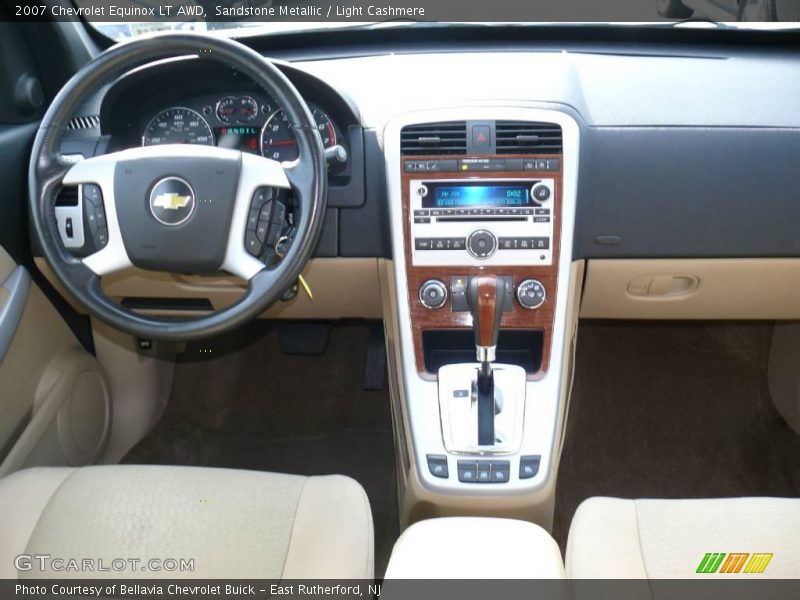 Sandstone Metallic / Light Cashmere 2007 Chevrolet Equinox LT AWD