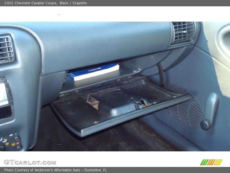 Black / Graphite 2002 Chevrolet Cavalier Coupe