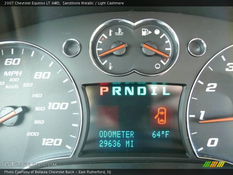 Sandstone Metallic / Light Cashmere 2007 Chevrolet Equinox LT AWD