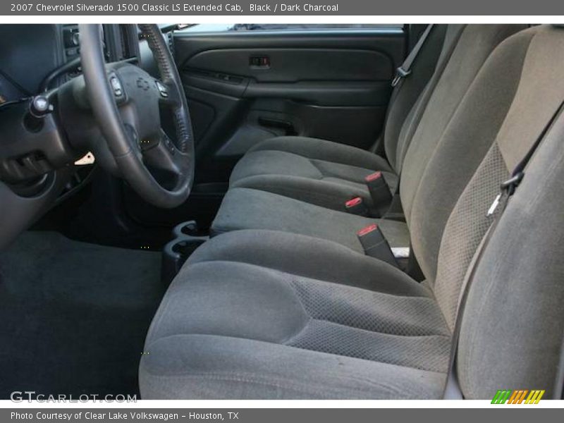 Black / Dark Charcoal 2007 Chevrolet Silverado 1500 Classic LS Extended Cab
