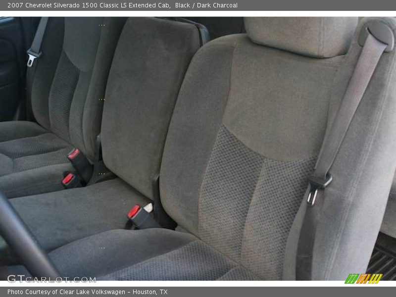 Black / Dark Charcoal 2007 Chevrolet Silverado 1500 Classic LS Extended Cab