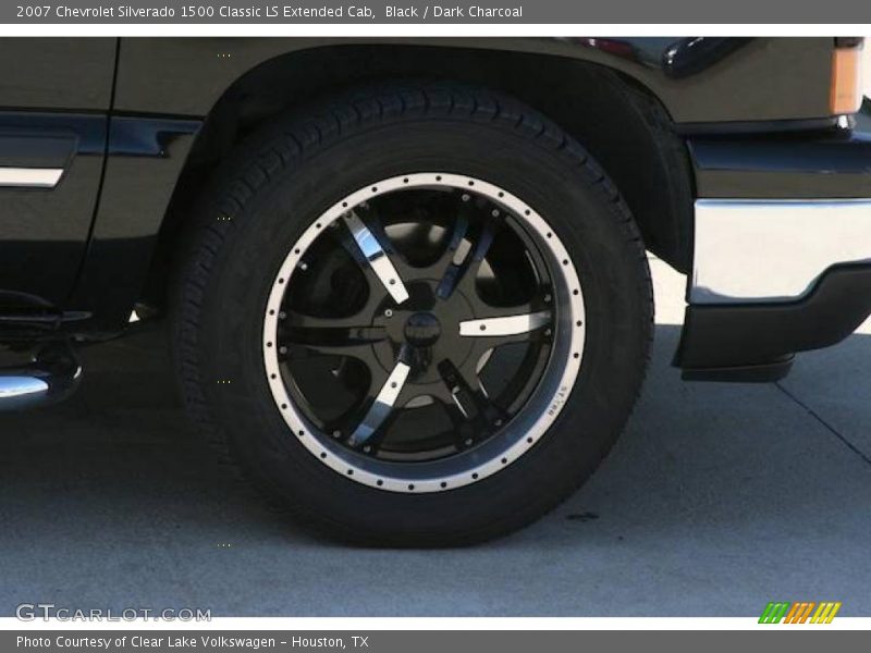 Black / Dark Charcoal 2007 Chevrolet Silverado 1500 Classic LS Extended Cab