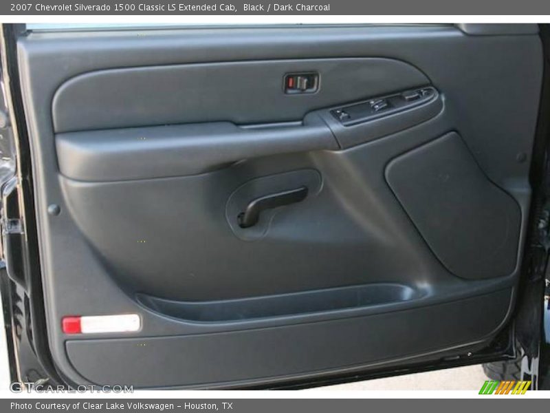 Black / Dark Charcoal 2007 Chevrolet Silverado 1500 Classic LS Extended Cab