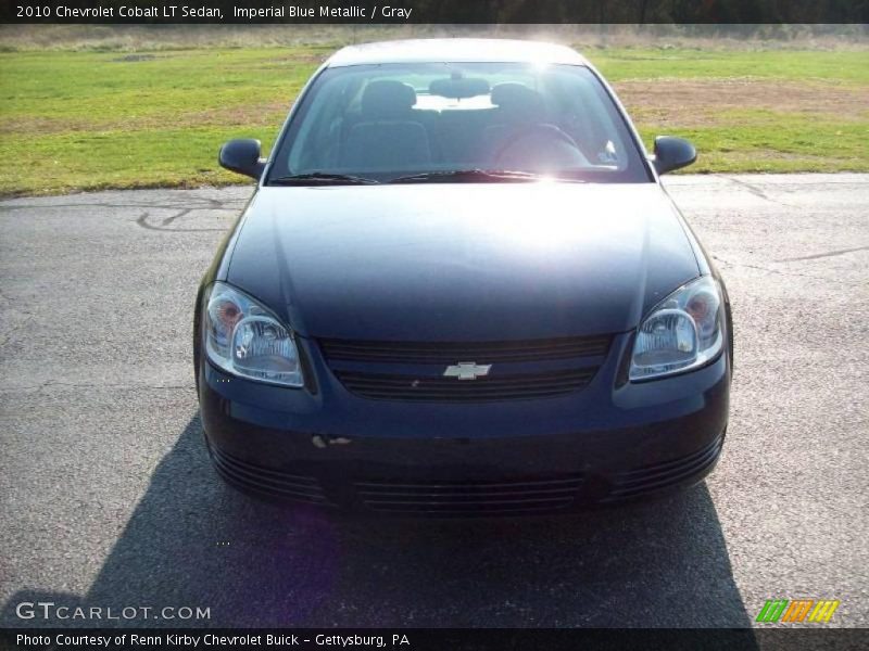 Imperial Blue Metallic / Gray 2010 Chevrolet Cobalt LT Sedan