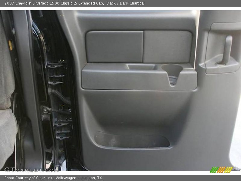 Black / Dark Charcoal 2007 Chevrolet Silverado 1500 Classic LS Extended Cab
