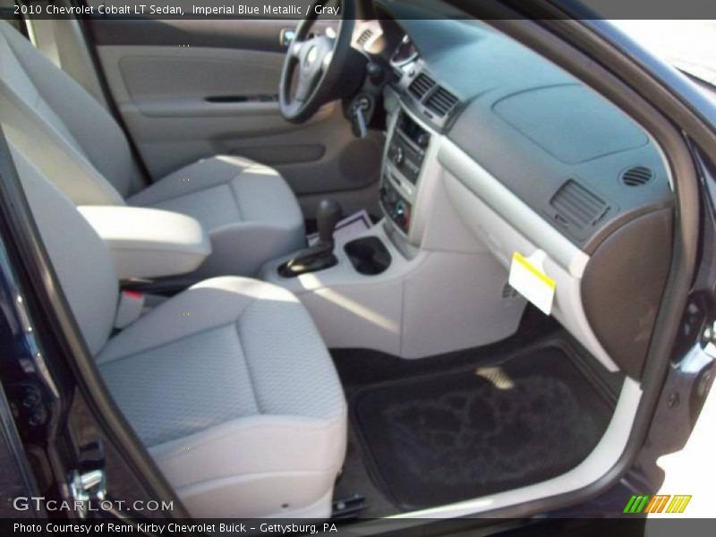 Imperial Blue Metallic / Gray 2010 Chevrolet Cobalt LT Sedan