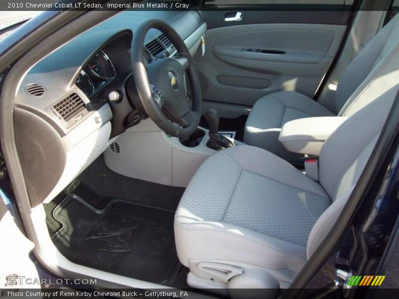Imperial Blue Metallic / Gray 2010 Chevrolet Cobalt LT Sedan