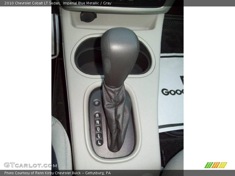 Imperial Blue Metallic / Gray 2010 Chevrolet Cobalt LT Sedan