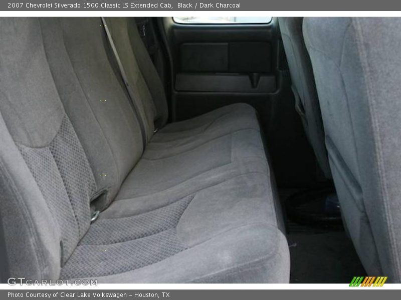 Black / Dark Charcoal 2007 Chevrolet Silverado 1500 Classic LS Extended Cab
