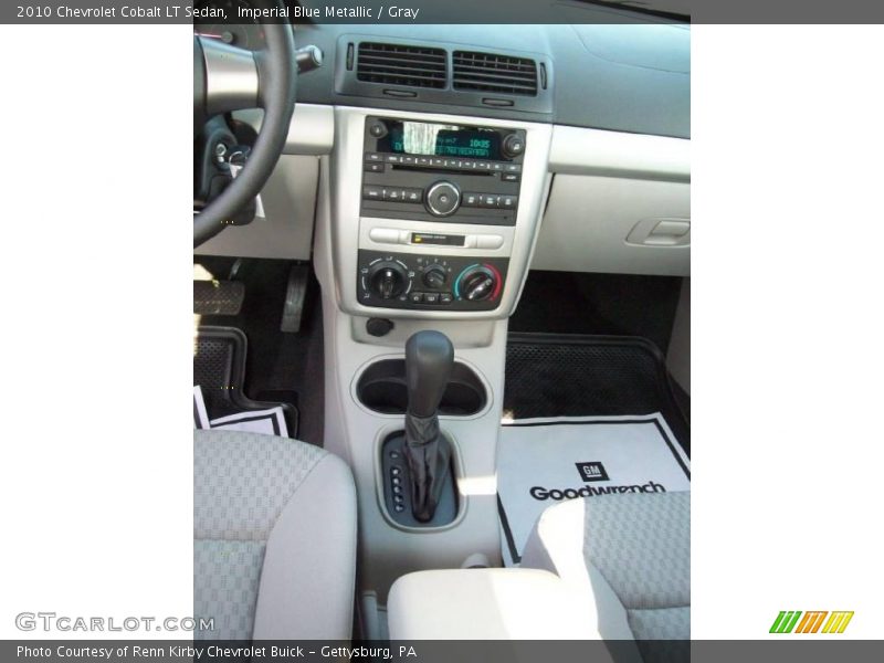 Imperial Blue Metallic / Gray 2010 Chevrolet Cobalt LT Sedan