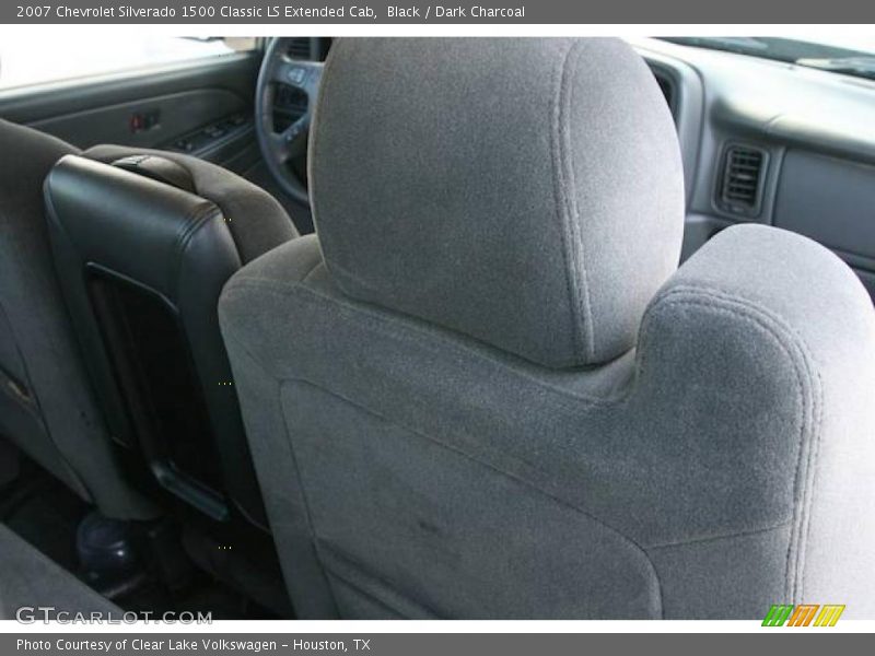 Black / Dark Charcoal 2007 Chevrolet Silverado 1500 Classic LS Extended Cab