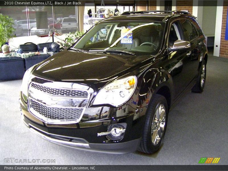 Black / Jet Black 2010 Chevrolet Equinox LTZ