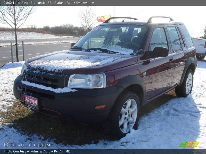 Rutland Red / Smokestone 2002 Land Rover Freelander SE