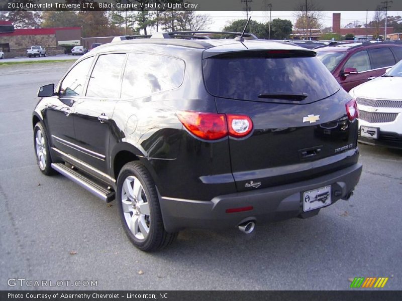 Black Granite Metallic / Light Gray 2010 Chevrolet Traverse LTZ