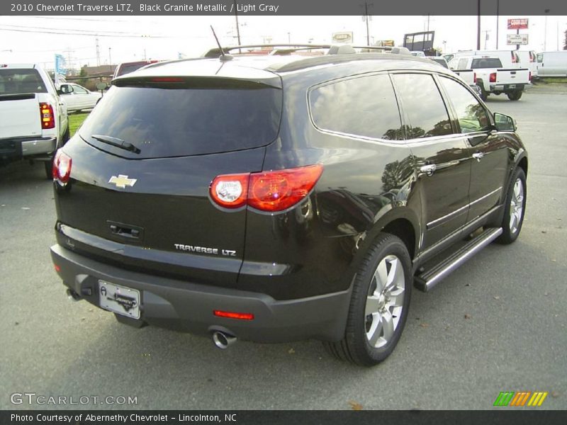Black Granite Metallic / Light Gray 2010 Chevrolet Traverse LTZ