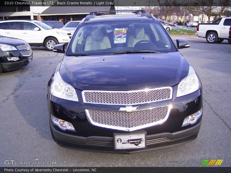 Black Granite Metallic / Light Gray 2010 Chevrolet Traverse LTZ
