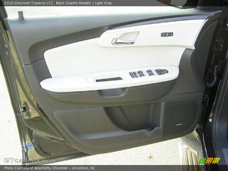 Black Granite Metallic / Light Gray 2010 Chevrolet Traverse LTZ