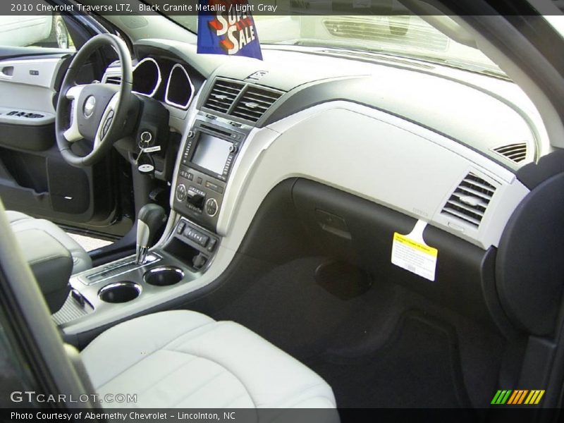 Black Granite Metallic / Light Gray 2010 Chevrolet Traverse LTZ