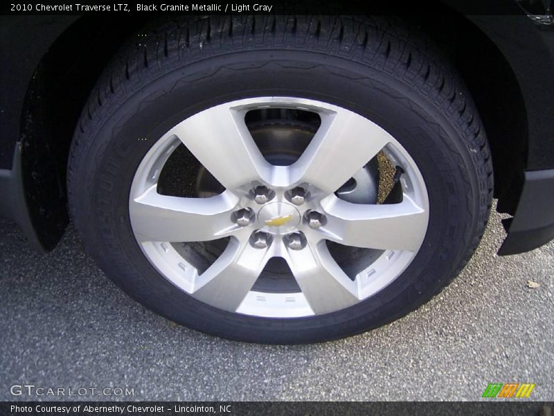 Black Granite Metallic / Light Gray 2010 Chevrolet Traverse LTZ