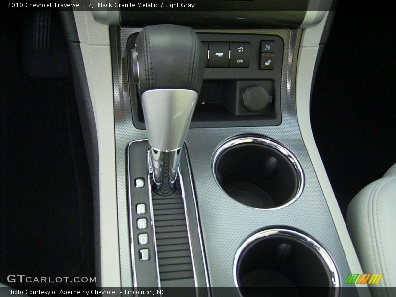 Black Granite Metallic / Light Gray 2010 Chevrolet Traverse LTZ